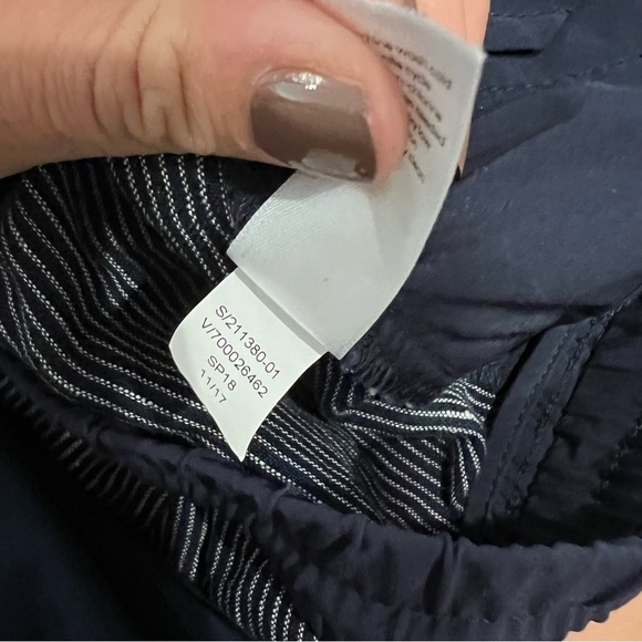 Athleta Stripe Bali Linen Ankle Pant - Picture 6 of 8